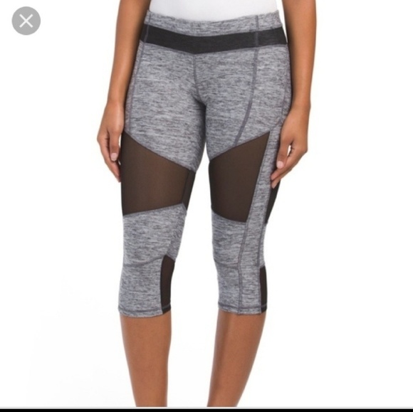 Electric Yoga Pants - Electric Yoga Cool Up In Mesh Capri